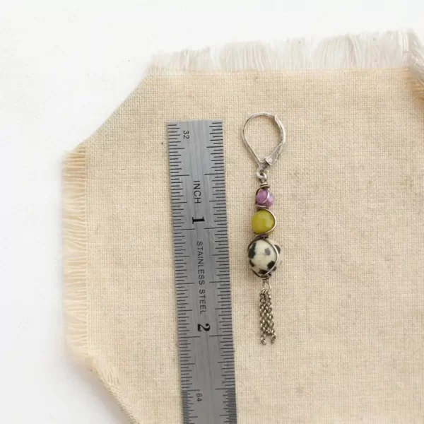 Wonderland Tassel Earrings - Image 4