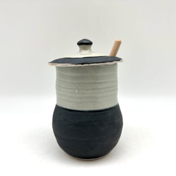 Two-Tone Honey Pot by Margo Brown - 3584 - Image 2