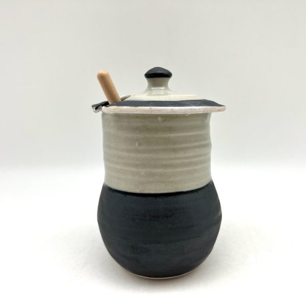 Two-Tone Honey Pot by Margo Brown - 3584