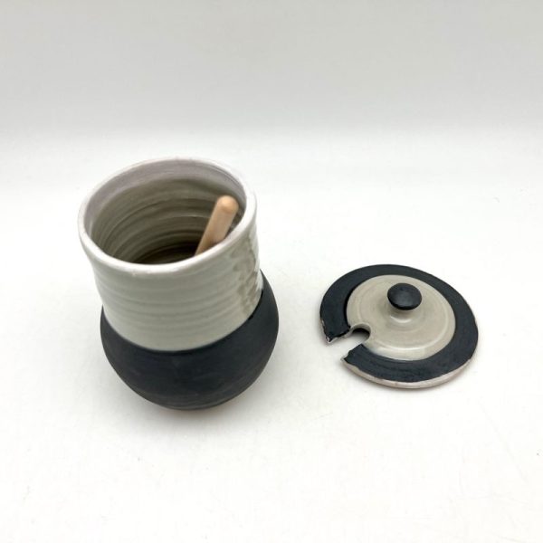 Two-Tone Honey Pot by Margo Brown - 3584 - Image 4