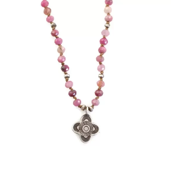 Knotted Ruby Talara Necklace