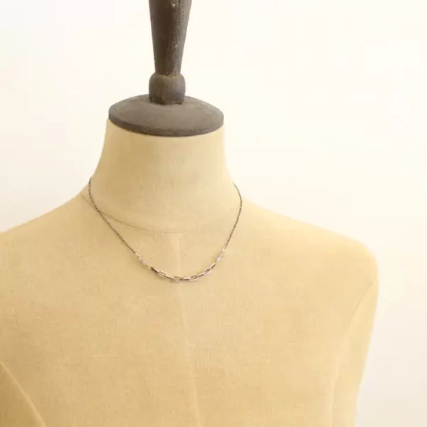 Linked Labradorite Necklace - Image 4