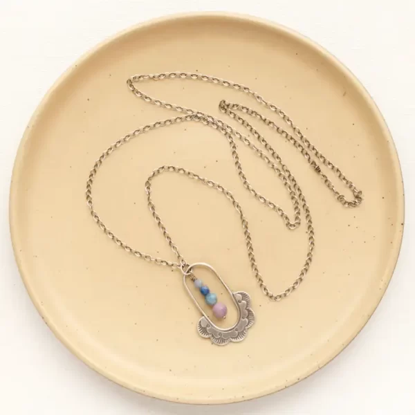Columbine Alpine Bloom Long Necklace - Image 3