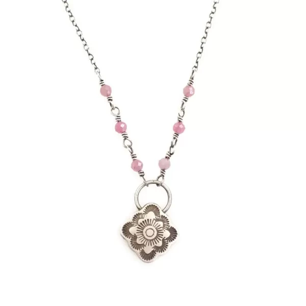 Talara Bloom Ruby Necklace - Image 2