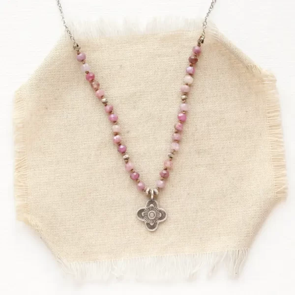 Knotted Ruby Talara Necklace - Image 2