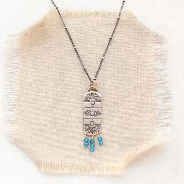 Celestial Bar Apatite Necklace - Image 3