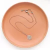 Pinned Columbine Disc Necklace - Image 3