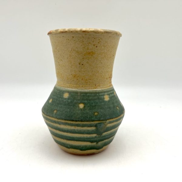 Yellow & Green Vase by Margo Brown - 3687 - Image 2