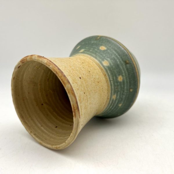 Yellow & Green Vase by Margo Brown - 3687 - Image 3