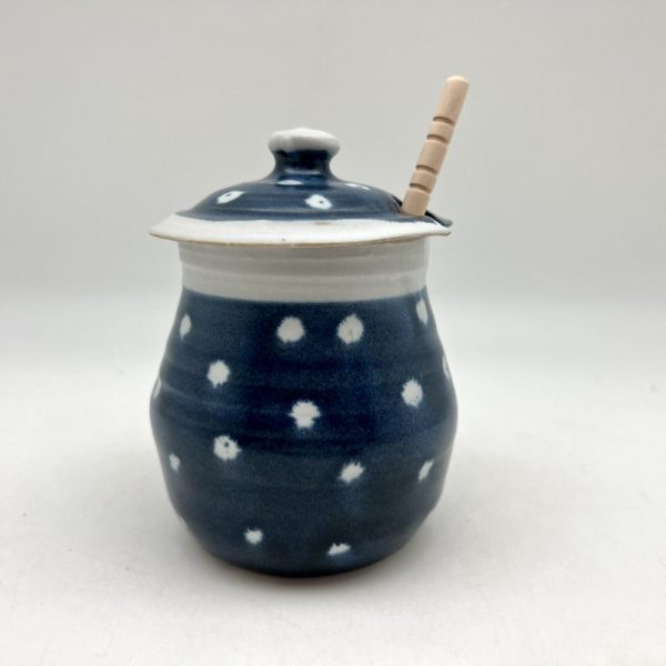 Polka-Dot Honey Pot by Margo Brown - 3693