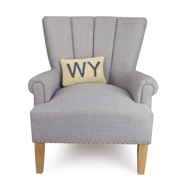 Wyoming Hook Throw Pillow - Image 2