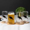 Crow Beer Glass - Image 3