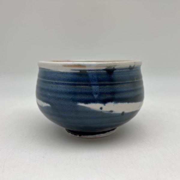 Small Navy & White Bowl by Margo Brown - 3746 - Image 2