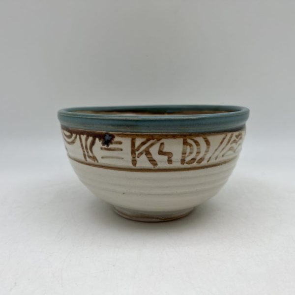 Patterned Bowl by Margo Brown - 3716