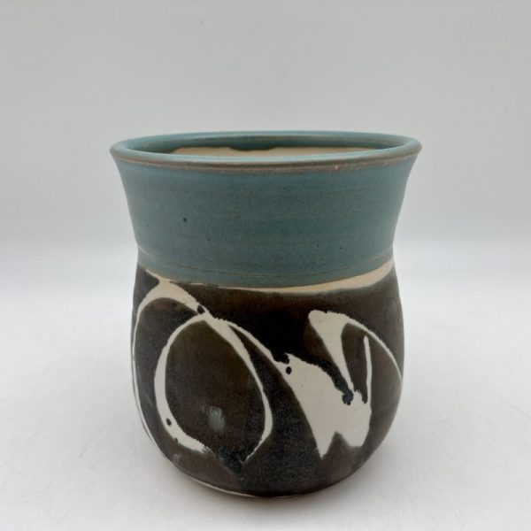 Two-Tone Utensil Holder by Margo Brown - 3772