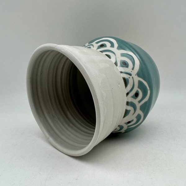 Scallop-Design Utensil Holder by Margo Brown - 3768 - Image 2