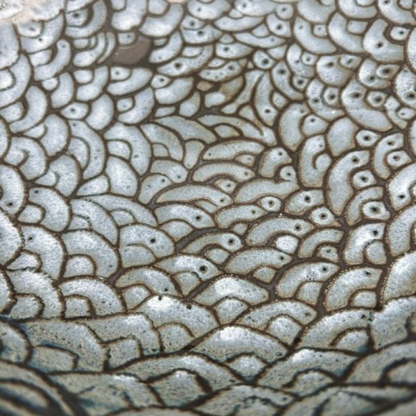 Large Scallop-Design Serving Bowl by Margo Brown - 3725 - Image 4