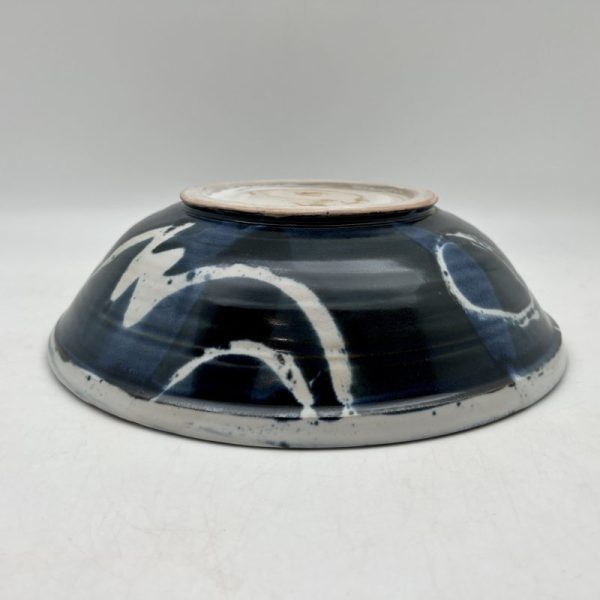 Large Navy & White Serving Bowl by Margo Brown - 3723 - Image 5