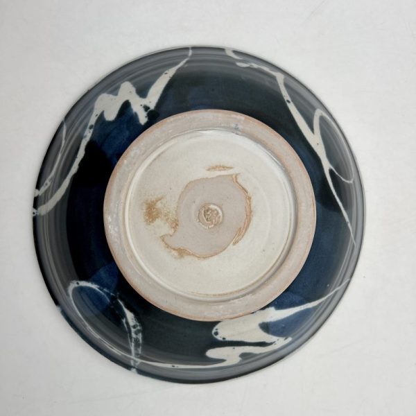 Large Navy & White Serving Bowl by Margo Brown - 3723 - Image 6