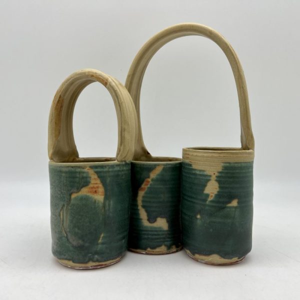 Yellow & Green Basket by Margo Brown - 3772 - Image 2