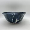 Large Navy & White Salad Bowl by Margo Brown - 3729 - Image 2