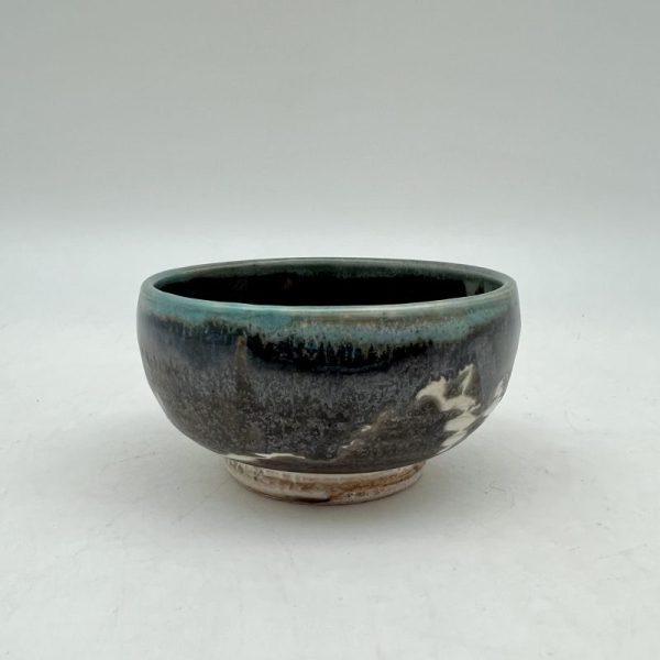 Mini Brown & White Dish by Margo Brown - 3744 - Image 2