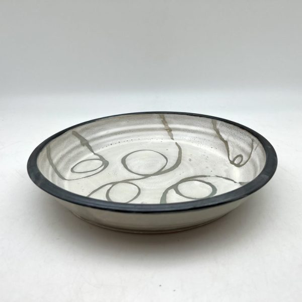 String-Design Pie Plate by Margo Brown - 3966 - Image 3