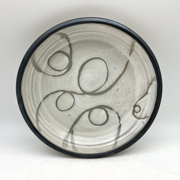 String-Design Pie Plate by Margo Brown - 3966