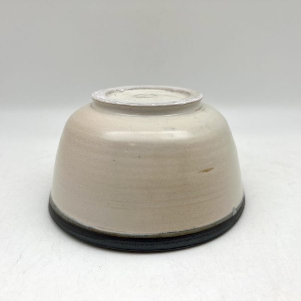 Black-Rimmed Cream Bowl by Margo Brown - 3941 - Image 3
