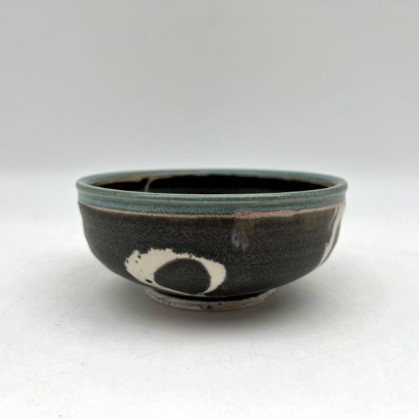 Brown & Cream Bowl by Margo Brown - 3952 - Image 2
