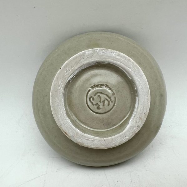 Mini Black-Rimmed Cream Dish by Margo Brown - 3922 - Image 5