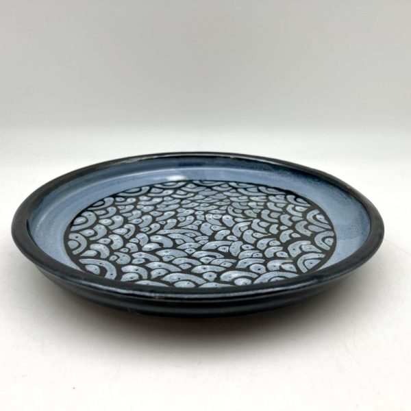 Scallop-Design Serving Platter by Margo Brown - 3912 - Image 2