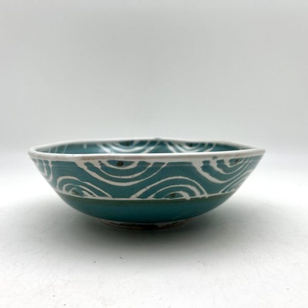 Patterned Serving Bowl by Margo Brown - 3929