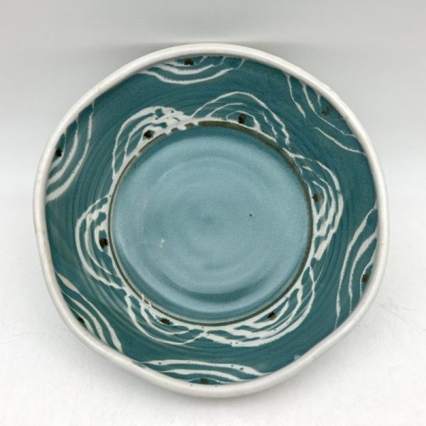 Patterned Serving Bowl by Margo Brown - 3929 - Image 3