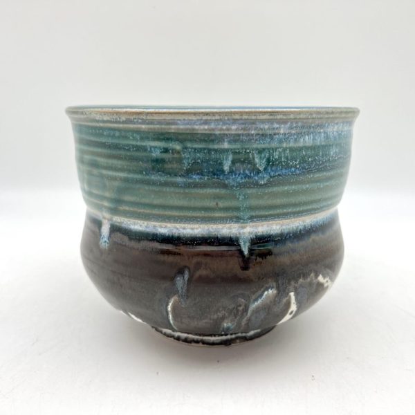 Tall Two-Tone Bowl by Margo Brown - 3937