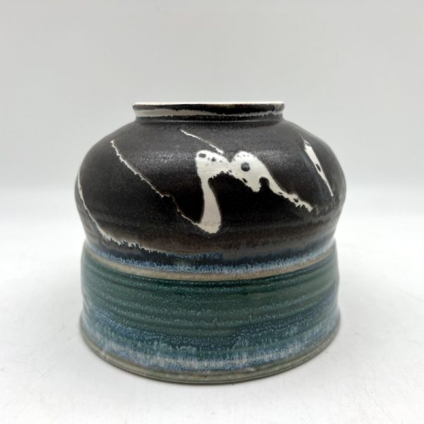 Tall Two-Tone Bowl by Margo Brown - 3937 - Image 7