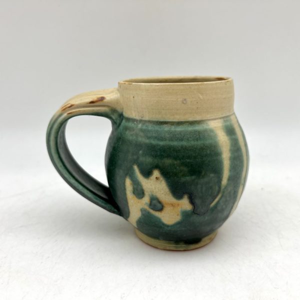 Green & Yellow Mug by Margo Brown - 3975