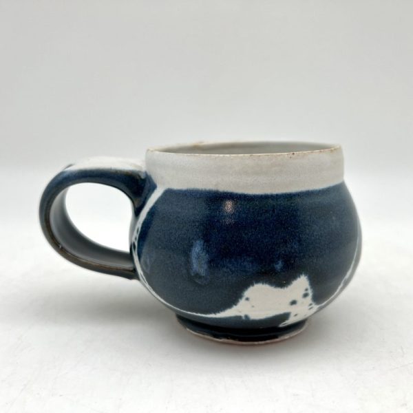 Navy & White Mug by Margo Brown - 3986