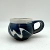 Navy & White Mug by Margo Brown - 3986 - Image 2