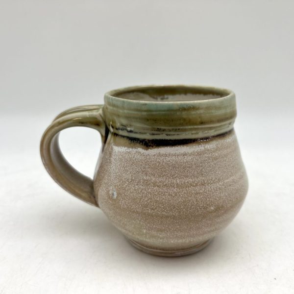 Green-Rimmed Mug by Margo Brown - 3977