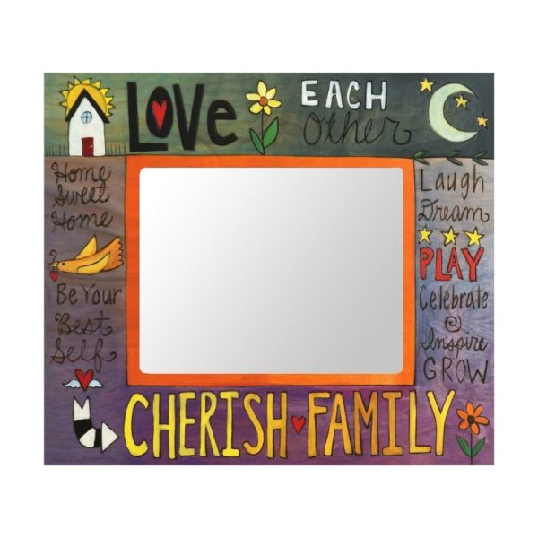 "What a Family Means" Picture Frame by Sincerely Sticks