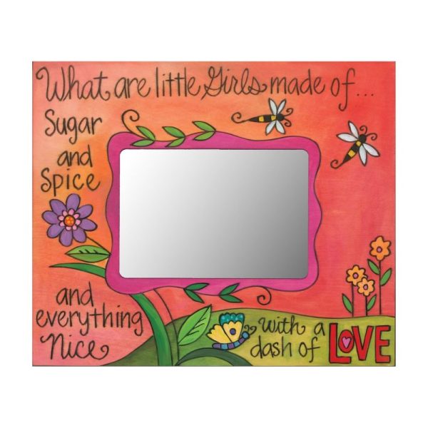 "Girly Girl" Picture Frame by Sincerely Sticks