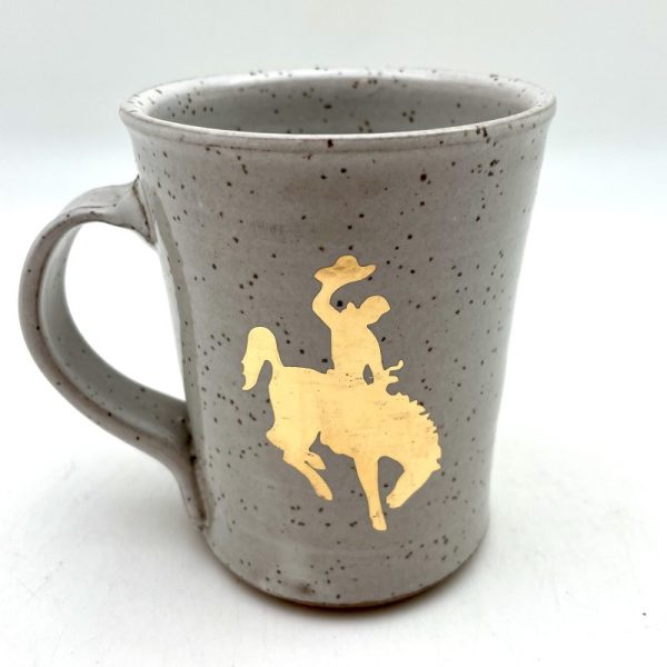 Speckled White Gold Steamboat Mug - Image 2
