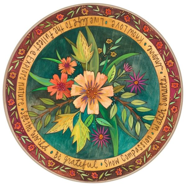 Sprigs of Spring Lazy Susan by Sincerely Sticks