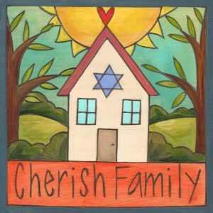 L'Chaim 6" Plaque by Sincerely Sticks