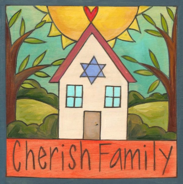 L'Chaim 6" Plaque by Sincerely Sticks