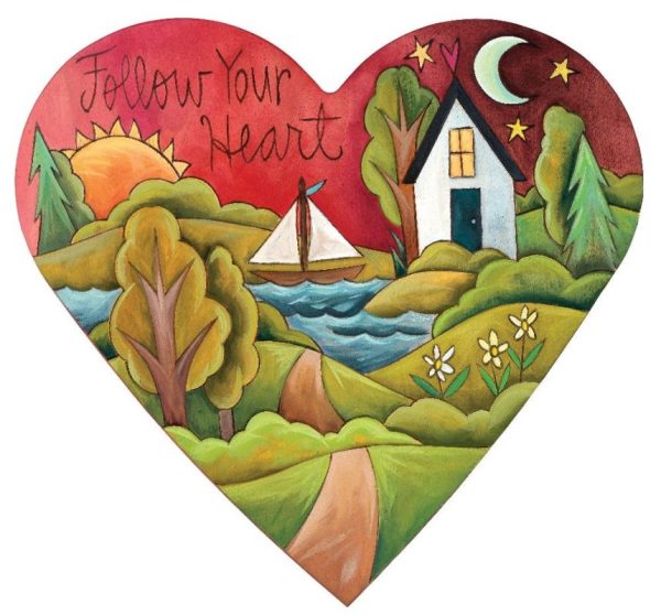 "Favorite Place" Heart-Shaped Plaque by Sincerely Sticks