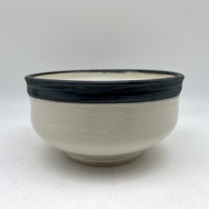 Black-Rimmed Bowl by Margo Brown - 4019