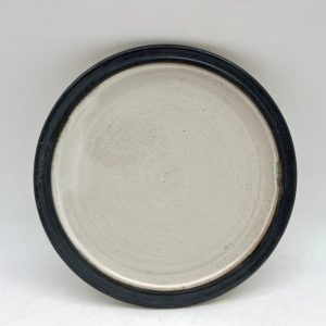 Black-Rimmed Plate by Margo Brown - 4089