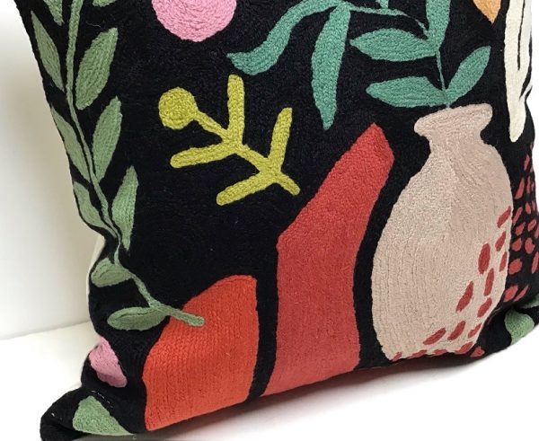 Black Matisse Throw Pillow - Image 2